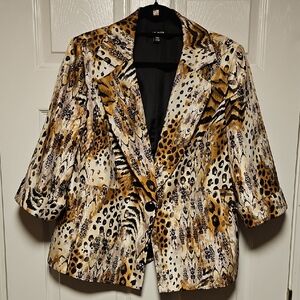 Le Bos Animal Print Jacket